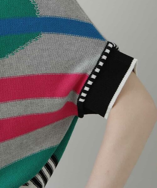 HIROKO KOSHINO / ヒロココシノ ニット・セーター | アートデザインニットトップス | 詳細5