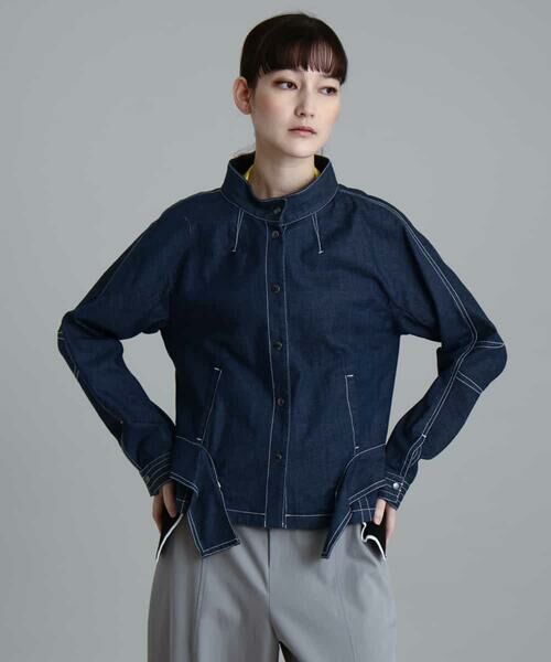 HIROKO KOSHINO / ヒロココシノ その他アウター | 【洗濯機で洗える】デニムデザインジャケット | 詳細1