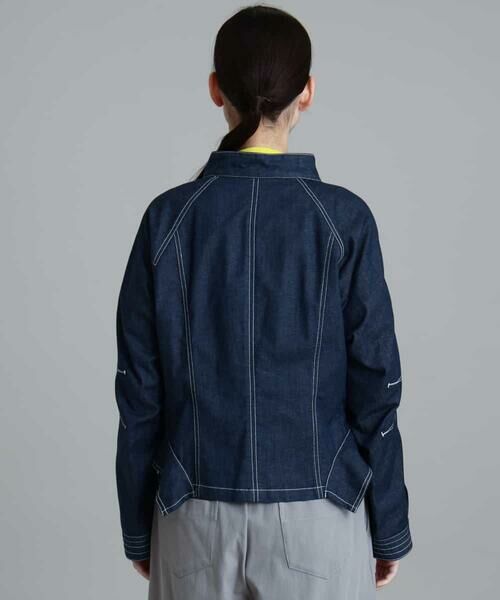 HIROKO KOSHINO / ヒロココシノ その他アウター | 【洗濯機で洗える】デニムデザインジャケット | 詳細3