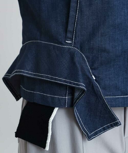 HIROKO KOSHINO / ヒロココシノ その他アウター | 【洗濯機で洗える】デニムデザインジャケット | 詳細9