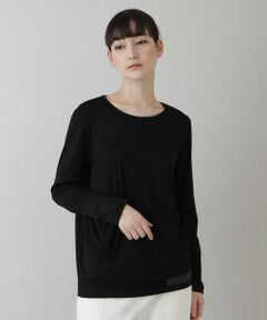 HIROKO KOSHINO / ヒロココシノ カットソー | 【洗濯機で洗える/日本製】ロゴベーシックカットソー