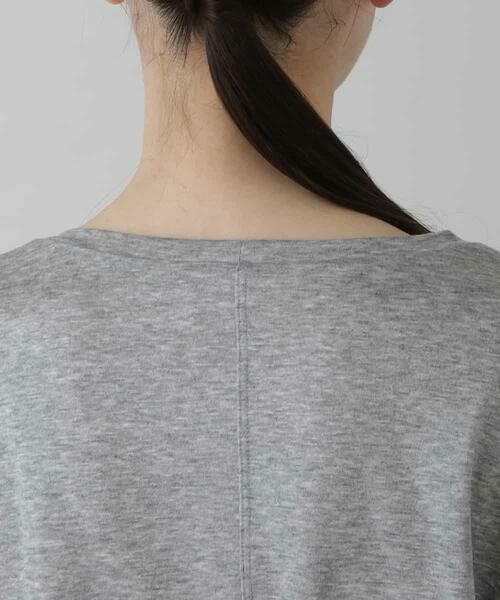 HIROKO KOSHINO / ヒロココシノ カットソー | 【洗濯機で洗える/日本製】ロゴベーシックカットソー | 詳細3