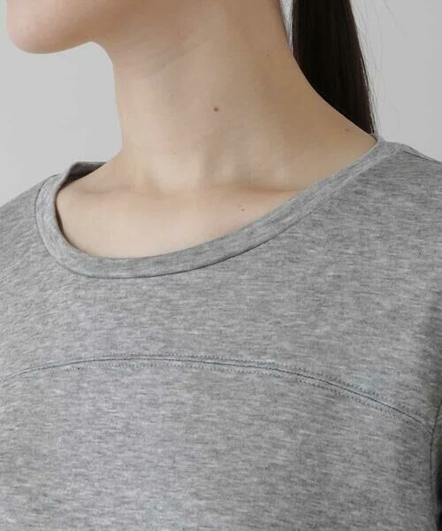 HIROKO KOSHINO / ヒロココシノ カットソー | 【洗濯機で洗える/日本製】ロゴベーシックカットソー | 詳細4