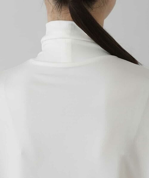 HIROKO KOSHINO / ヒロココシノ カットソー | 【洗濯機で洗える/日本製】ハイネックプルオーバー | 詳細3