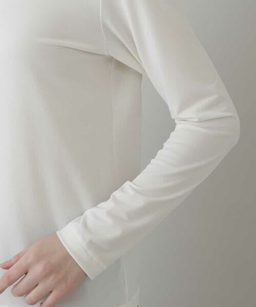 HIROKO KOSHINO / ヒロココシノ カットソー | 【洗濯機で洗える/日本製】ハイネックプルオーバー | 詳細5