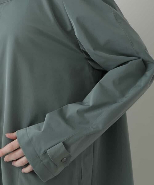 HIROKO KOSHINO / ヒロココシノ その他アウター | ボリュームフードタフタコート | 詳細5