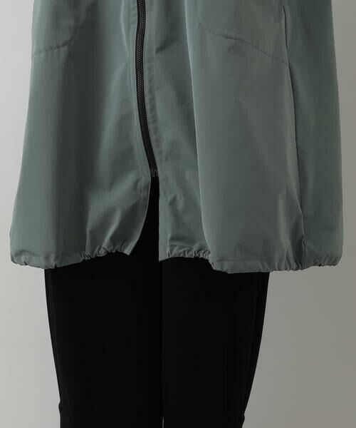 HIROKO KOSHINO / ヒロココシノ その他アウター | ボリュームフードタフタコート | 詳細7