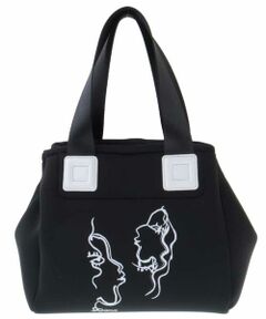 HIROKO KOSHINO / ヒロココシノ トートバッグ | イラストパターンダンボールミニトート