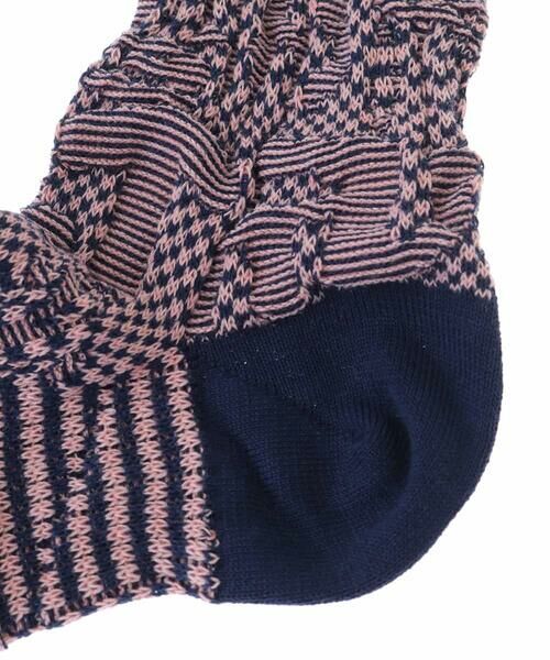 HIROKO KOSHINO / ヒロココシノ その他小物 | 【洗濯機で洗える/日本製】ロゴジャガードソックス | 詳細3