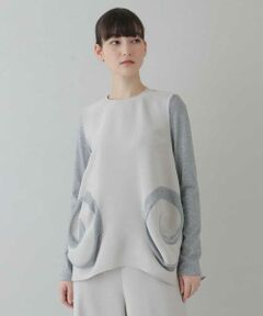 HIROKO KOSHINO / ヒロココシノ ベスト | 【日本製】メサージュダブルクロスプルオーバー