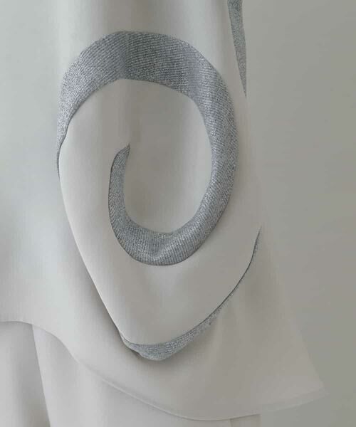 HIROKO KOSHINO / ヒロココシノ ベスト | 【日本製】メサージュダブルクロスプルオーバー | 詳細6