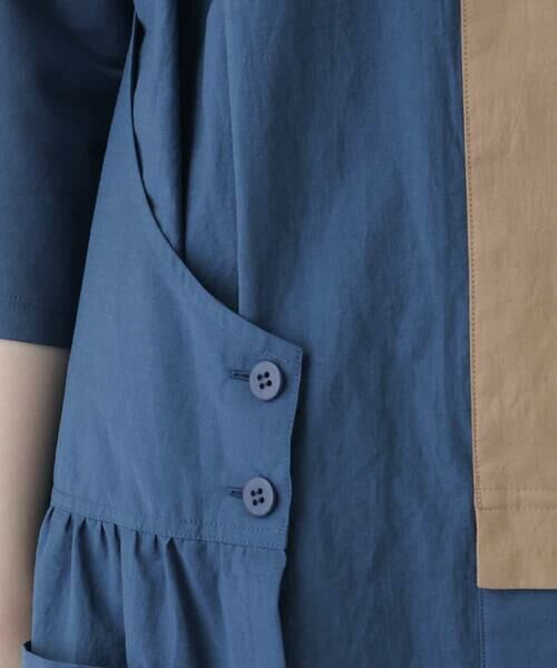 HIROKO KOSHINO / ヒロココシノ ロング・マキシ丈ワンピース | 【日本製】シャツベスト風ドレス | 詳細8