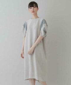 HIROKO KOSHINO / ヒロココシノ ロング・マキシ丈ワンピース | 【日本製】メサージュダブルクロスドレス