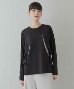 HIROKO KOSHINO / ヒロココシノ ニット・セーター | 【日本製】フリルニットトップス