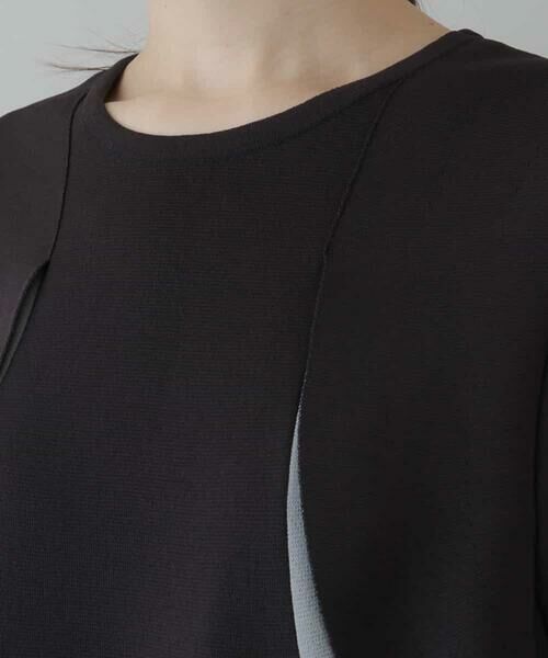 HIROKO KOSHINO / ヒロココシノ ニット・セーター | 【日本製】フリルニットトップス | 詳細4