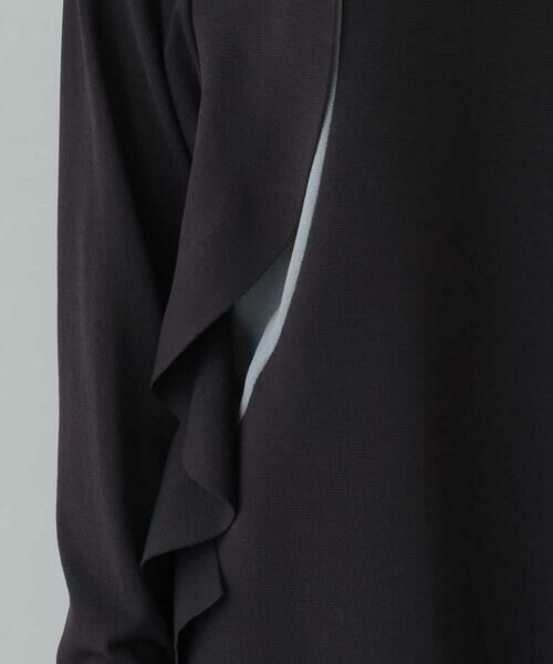 HIROKO KOSHINO / ヒロココシノ ニット・セーター | 【日本製】フリルニットトップス | 詳細7