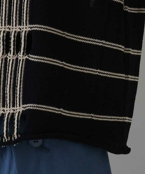 HIROKO KOSHINO / ヒロココシノ ニット・セーター | 【日本製】チェックニットトップス | 詳細6