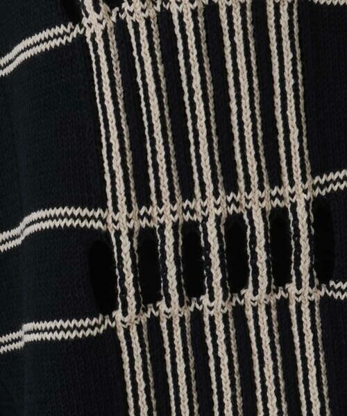 HIROKO KOSHINO / ヒロココシノ ニット・セーター | 【日本製】チェックニットトップス | 詳細7