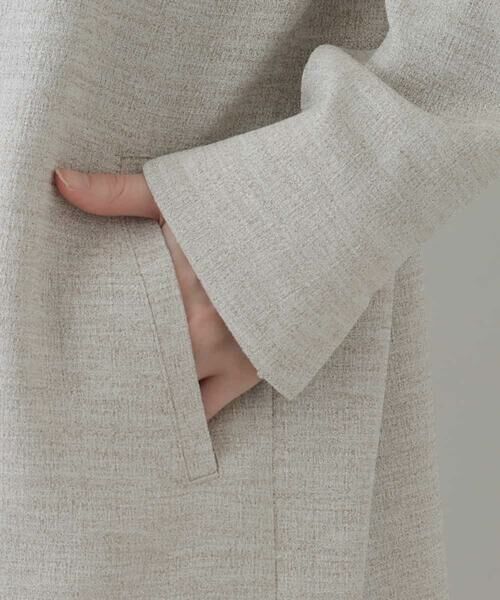 HIROKO KOSHINO / ヒロココシノ テーラードジャケット | 【日本製】リネンライクオーバーサイズジャケット | 詳細5