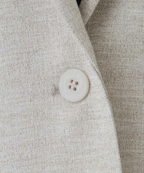 HIROKO KOSHINO / ヒロココシノ テーラードジャケット | 【日本製】リネンライクオーバーサイズジャケット | 詳細6