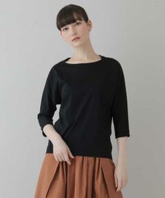 HIROKO KOSHINO / ヒロココシノ カットソー | 【洗える/日本製】コットンスムースカットソー