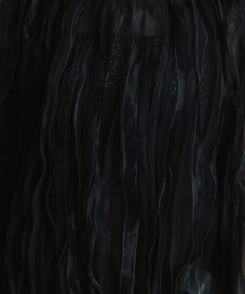 HIROKO KOSHINO / ヒロココシノ カットソー | 【洗える】プリーツチュールプルオーバ | 詳細7