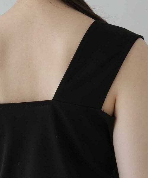 HIROKO KOSHINO / ヒロココシノ ベスト | 【洗える/日本製】レースディテールタンクトップ | 詳細3