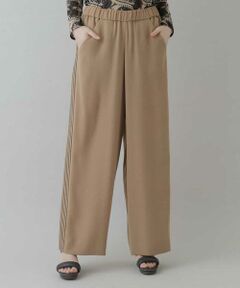 HIROKO KOSHINO / ヒロココシノ その他パンツ | 【洗える/日本製】バックサテンジョーゼットパンツ