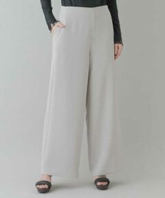 HIROKO KOSHINO / ヒロココシノ その他パンツ | 【日本製】サメージュダブルクロスワイドパンツ