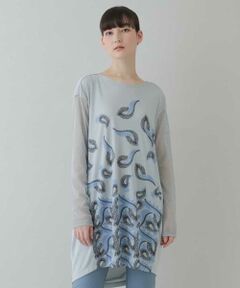 HIROKO KOSHINO / ヒロココシノ チュニック | レースプリントチュニック