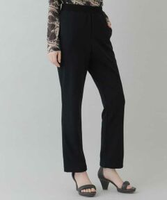 HIROKO KOSHINO / ヒロココシノ チノ・ワークパンツ | 【洗える/日本製】ストレートストレッチパンツ