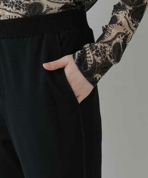 HIROKO KOSHINO / ヒロココシノ チノ・ワークパンツ | 【洗える/日本製】ストレートストレッチパンツ | 詳細5