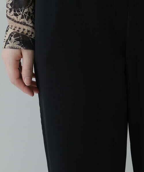 HIROKO KOSHINO / ヒロココシノ チノ・ワークパンツ | 【洗える/日本製】ストレートストレッチパンツ | 詳細7