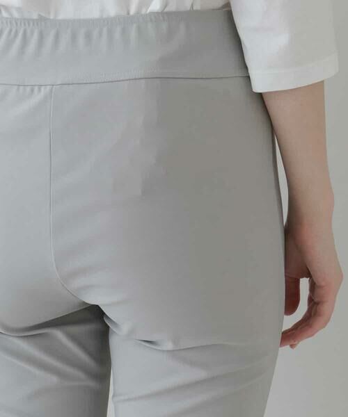 HIROKO KOSHINO / ヒロココシノ ショート・ハーフ・半端丈パンツ | 【洗濯機で洗える/日本製】ストレッチアンクルパンツ | 詳細3