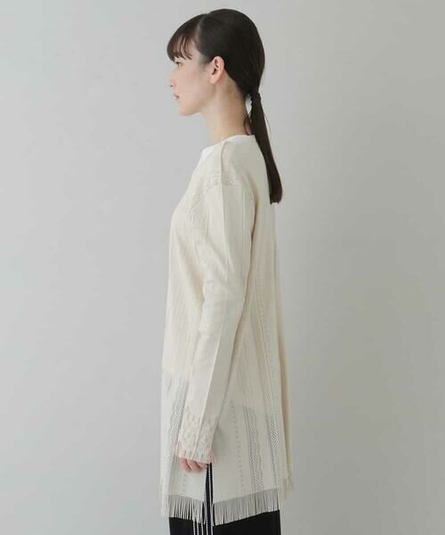 HIROKO KOSHINO / ヒロココシノ カーディガン・ボレロ | 【洗える/日本製】プリモーディアルカーディガン | 詳細1