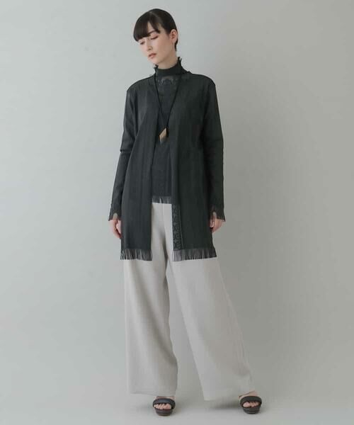 HIROKO KOSHINO / ヒロココシノ カーディガン・ボレロ | 【洗える/日本製】プリモーディアルカーディガン | 詳細8
