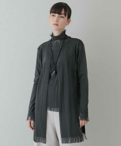 HIROKO KOSHINO / ヒロココシノ カーディガン・ボレロ | 【洗える/日本製】プリモーディアルカーディガン | 詳細9