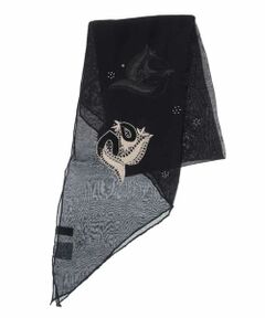 HIROKO KOSHINO / ヒロココシノ マフラー・ショール・スヌード・ストール | エンブロイダリーストール