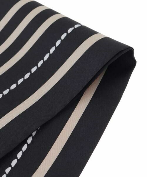 HIROKO KOSHINO / ヒロココシノ マフラー・ショール・スヌード・ストール | 【日本製】ストライプパターンタイストール | 詳細2