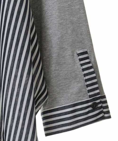 HIROKO KOSHINO / ヒロココシノ シャツ・ブラウス | 【洗える】ハイブリットストライプシャツ | 詳細3
