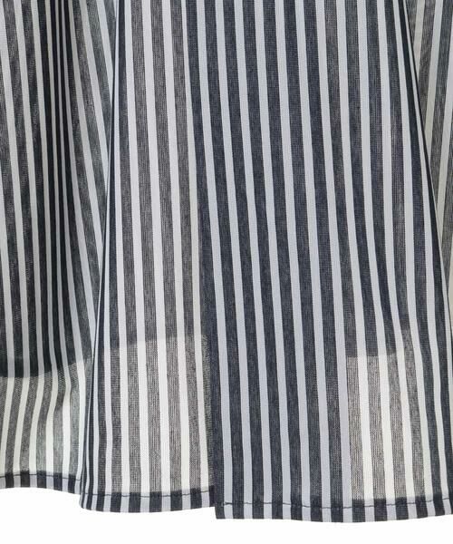HIROKO KOSHINO / ヒロココシノ シャツ・ブラウス | 【洗える】ハイブリットストライプシャツ | 詳細5