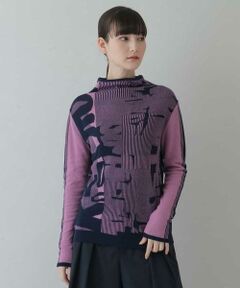 HIROKO KOSHINO / ヒロココシノ ニット・セーター | 【日本製】デザインニットプルオーバー