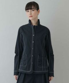 HIROKO KOSHINO / ヒロココシノ セットアップ | 【洗濯機で洗える】ストレッチタフタジャケット