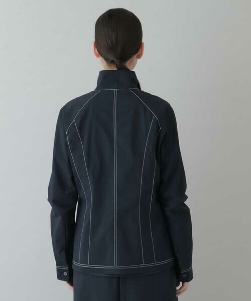 HIROKO KOSHINO / ヒロココシノ セットアップ | 【洗濯機で洗える】ストレッチタフタジャケット | 詳細2