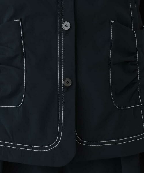 HIROKO KOSHINO / ヒロココシノ セットアップ | 【洗濯機で洗える】ストレッチタフタジャケット | 詳細7