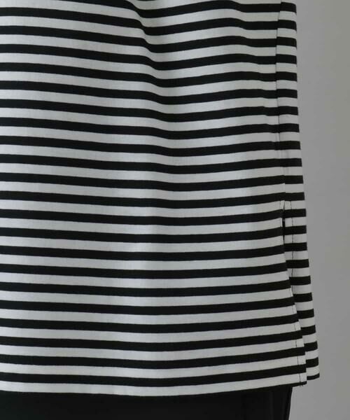 HIROKO KOSHINO / ヒロココシノ カットソー | 【洗える/日本製】コットン天竺ボーダーカットソー | 詳細6