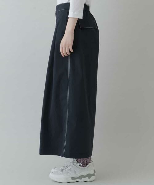 HIROKO KOSHINO / ヒロココシノ その他パンツ | 【洗濯機で洗える】ストレッチタフタパンツ | 詳細1