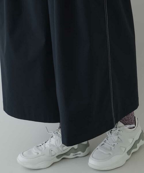 HIROKO KOSHINO / ヒロココシノ その他パンツ | 【洗濯機で洗える】ストレッチタフタパンツ | 詳細6