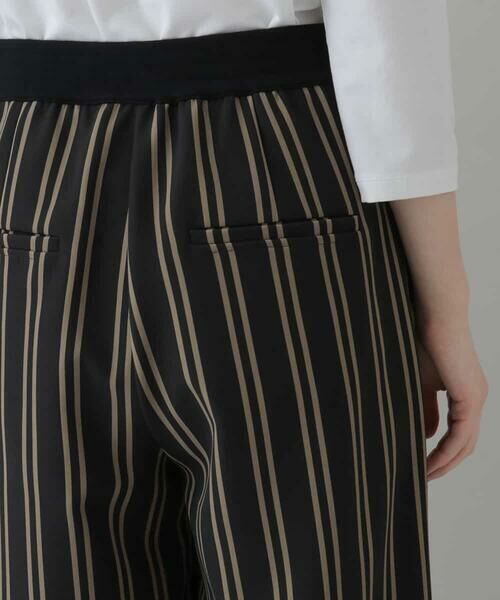 HIROKO KOSHINO / ヒロココシノ その他パンツ | 【洗濯機で洗える/日本製】ハイテンションストライプパンツ | 詳細3