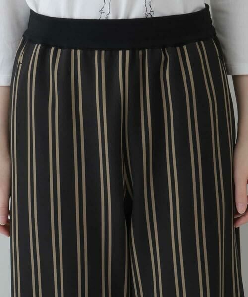 HIROKO KOSHINO / ヒロココシノ その他パンツ | 【洗濯機で洗える/日本製】ハイテンションストライプパンツ | 詳細5